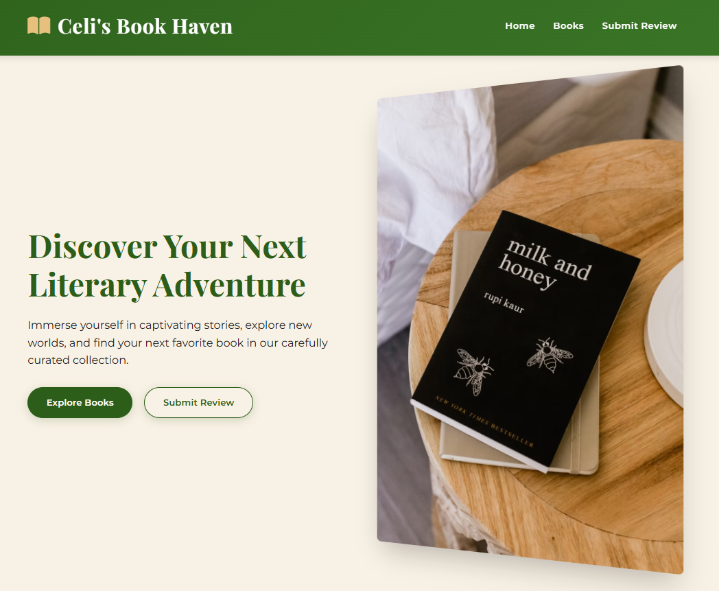 Bookstore Website