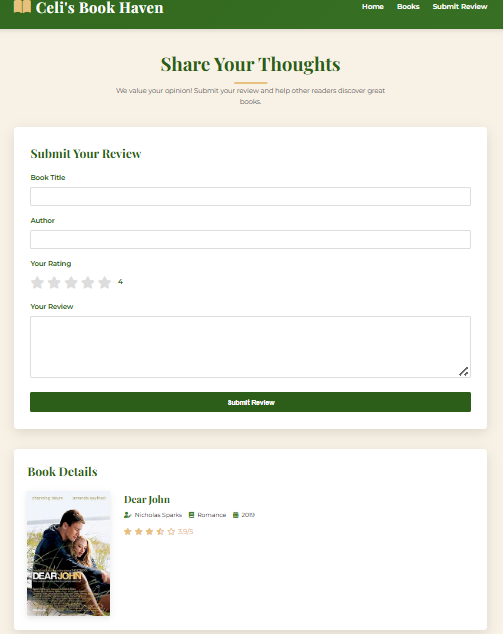 BookStore Shopping Cart